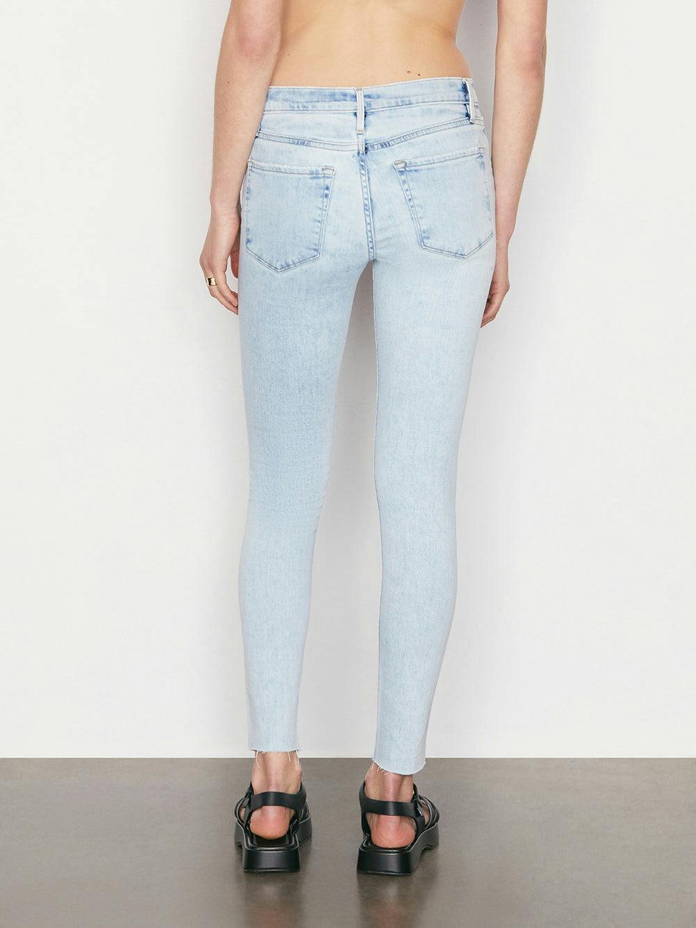 jeans back view